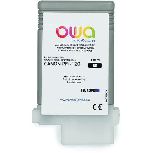 Inktcartridge refurbished groot Canon PFI120 - OWA