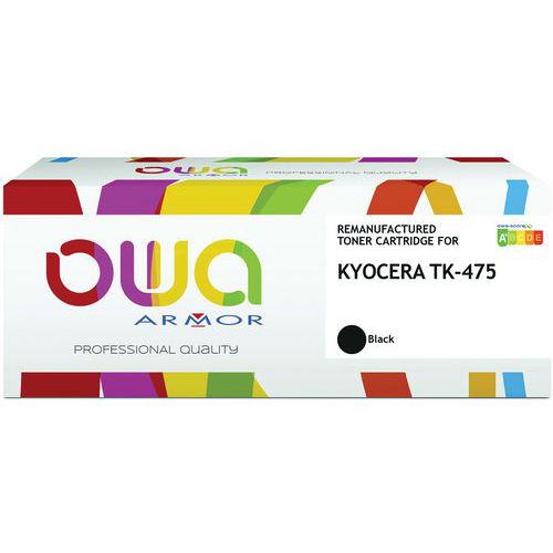Toner refurbished Kyocera TK475 - Zwart - OWA