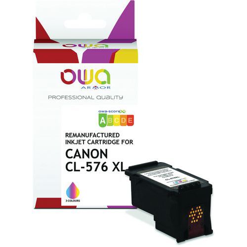 Inktcartridge refurbished Canon 5441C001 - 3 kleuren - OWA
