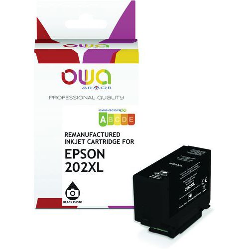 Inktcartridge refurbished Epson 202XL - OWA