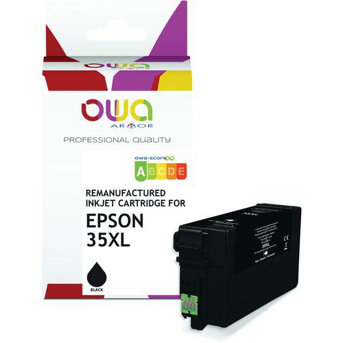 Inktcartridge refurbished Epson 35 STD-XL - OWA