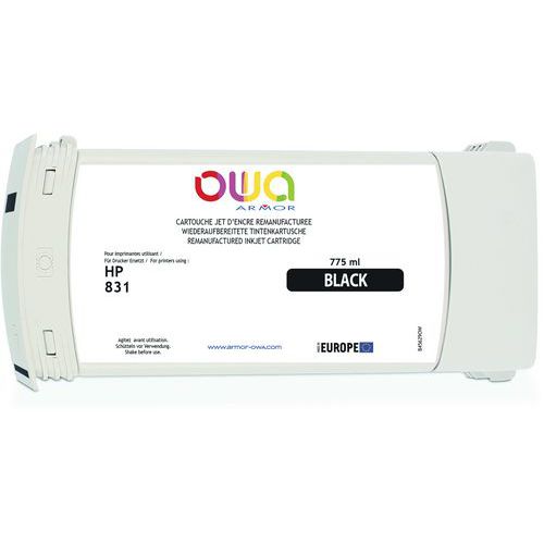 Inktcartridge refurbished  HP 831 grootformaat - OWA