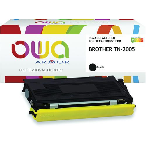Toner refurbished Brother TN2005 - Zwart - OWA