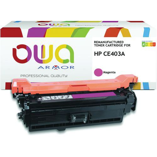 Toner refurbished HP CE403A - OWA