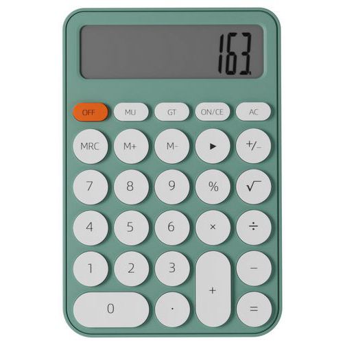 Calculatrice de bureau 12 chiffres LCD 17 mm - Sign