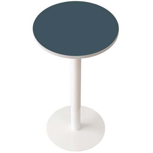 Vergadertafelblad Easy office - Ø 60 cm effen kleur