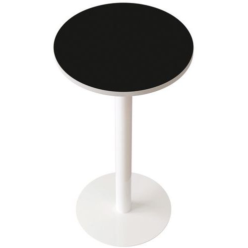 Vergadertafelblad Easy office - Ø 60 cm effen kleur