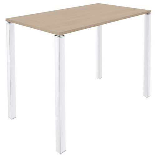 Table de réunion haute 140x60 Lounge 4 pieds Simmob