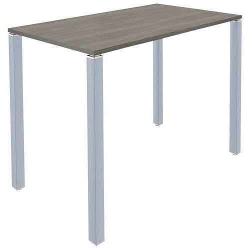 Table de réunion haute 80x80 Lounge 4 pieds Simmob