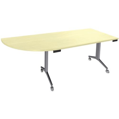 Aluminium Ovale voet 55 graden