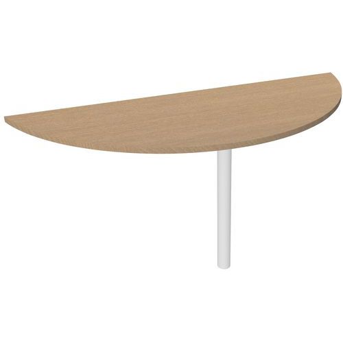 Extension pour bureau demi lune Quatuor - Manutan Expert
