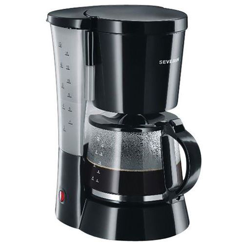 Koffizetapparaat Severin KA4479 zwart, 10 kops Koffizetapparaat Severin KA4479 zwart, 10 kops
