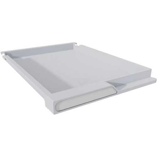 Tiroir 3cm blanc protèges étiquettes E-Clen ergonomique