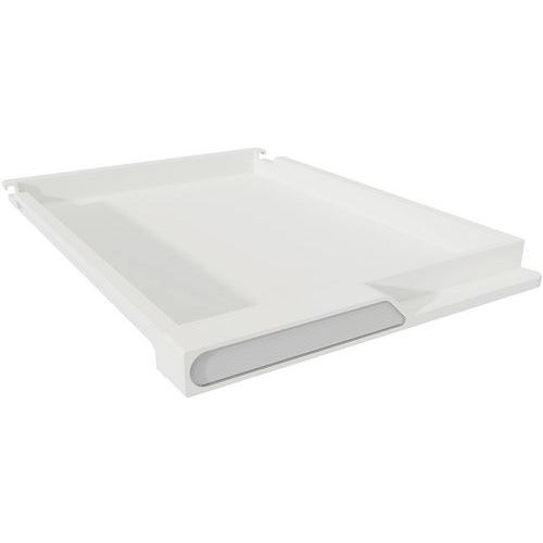Tiroir 3cm blanc protèges étiquettes E-Clen ergonomique