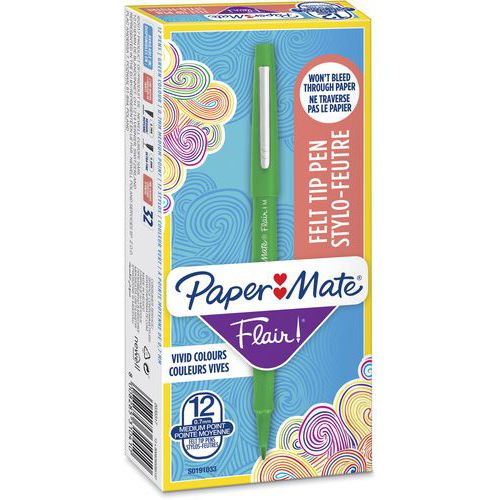 Doos met 12 schrijfstiften Flair® - Papermate