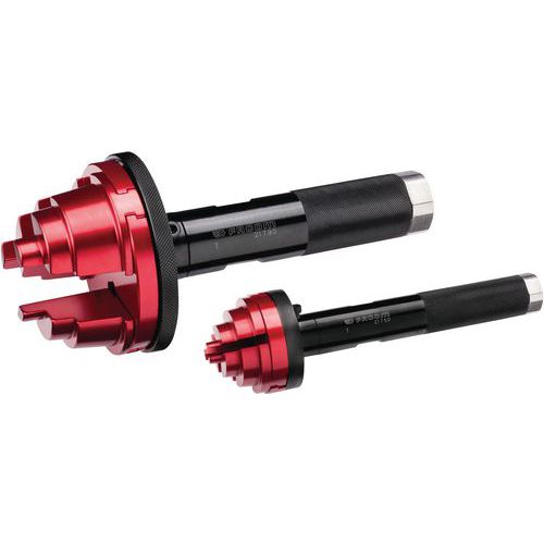 Verstelbaar gereedschap voor het plaatsen van dichtingen