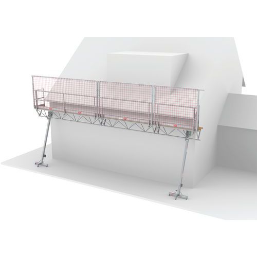 Modulaire triangelbrug (MTB) met dakrandbeveiliging - Altrex