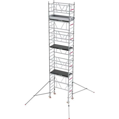 Rolsteiger MiTOWER PLUS met Fiber-Deck of Houten platform