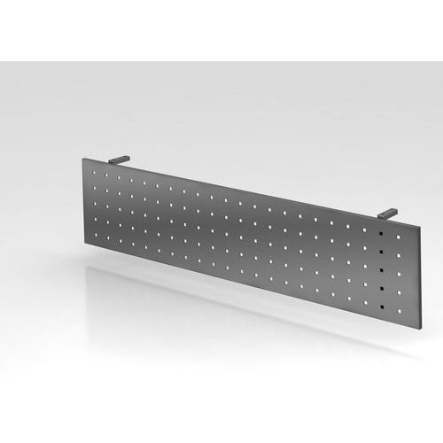 Privacypaneel onder opengewerkt bureau - Grafiet - Hammerbacher