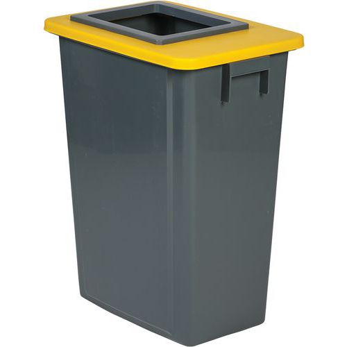 Poubelle de tri - Papier, Emballage et Verre - 60 L - Probbax