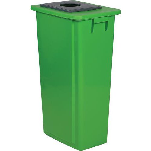 Poubelle de tri - Papier, Emballage et Verre - 80 L - Probbax