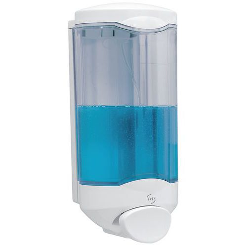 Zeepdispenser met drukknop Crystal- JVD Zeepdispenser met drukknop Crystal- JVD