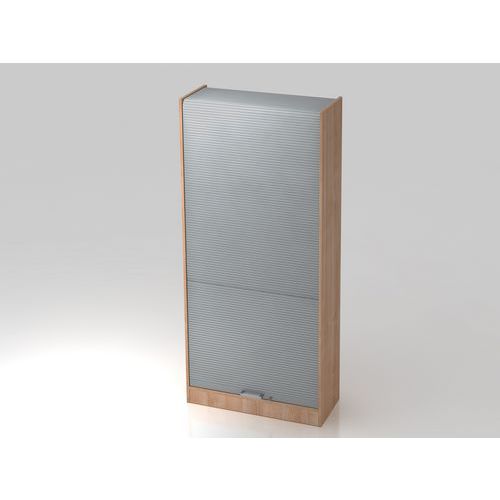 Armoire à rideau verticale - 5 niveaux - 90x40x200,4 cm - Hammerbacher
