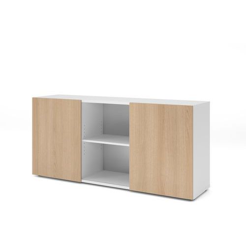 Armoire basse à portes flottantes - Hammerbacher