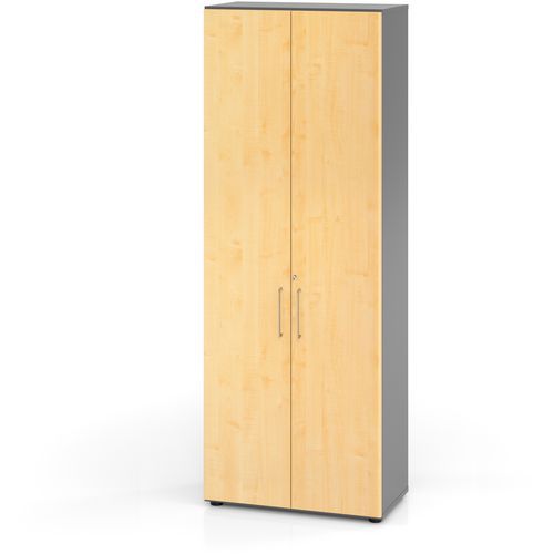 Armoire portes battantes à 6 étagères - Hammerbacher