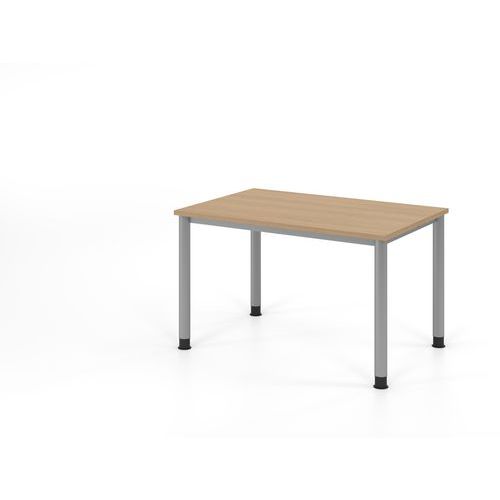 Bureau met 4 ronde poten - 120x80 cm - Hammerbacher