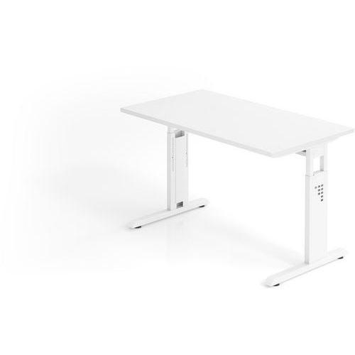 Bureau à piètement en C - 120x67 cm - Hammerbacher