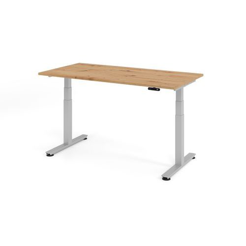 Bureau assis-debout série XDSM - 160x80 cm - Hammerbacher