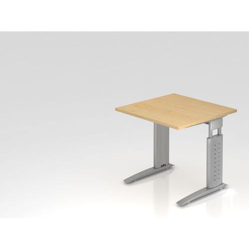 Bureau met C-voet 80x80 cm US08 - Hammerbacher