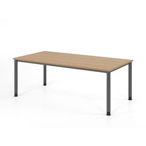 Bureau réglable en hauteur - 200x100 cm - Hammerbacher