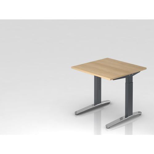Bureau vierkant XB08 - 80x80 cm - Hammerbacher