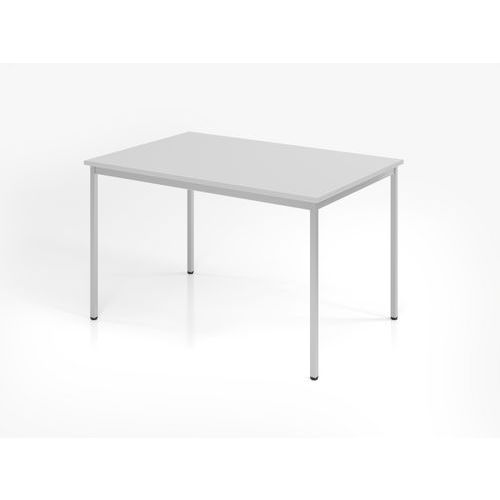 Vergadertafel met vierkant poten - 120x80 cm - Hammerbacher