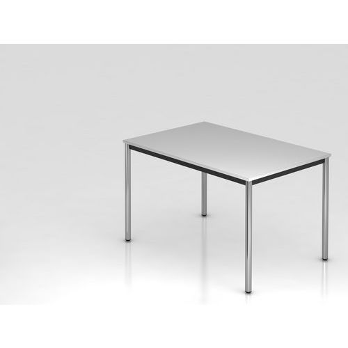 Conferentietafel met ronde poten - 120x80 cm - Hammerbacher