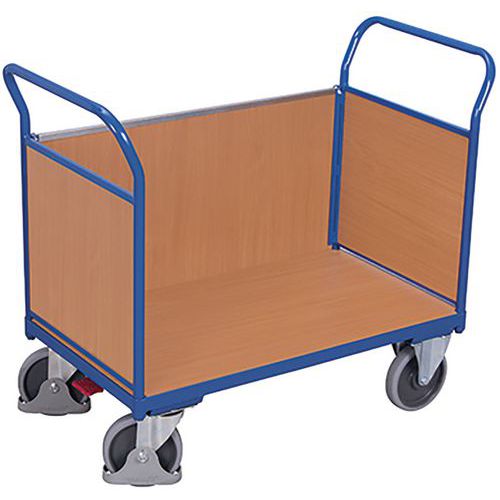 Duwwandwagen met 3 wanden - Variofit