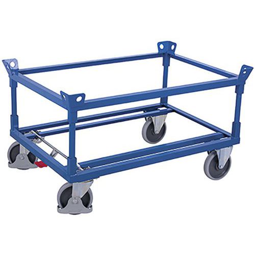 Chariot porte-palettes avec cadre rehaussée - Variofit