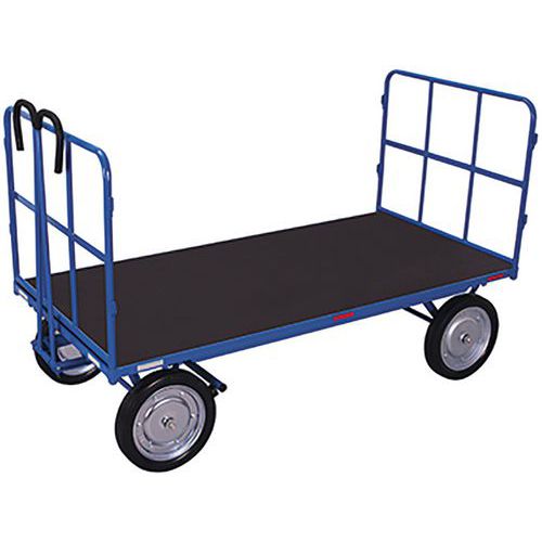 Handtrekwagen met 2 buiswanden - Variofit