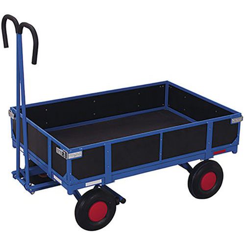 Handtrekwagen met opstaande wanden - Variofit