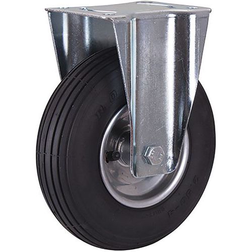 Bokwiel met luchtbanden, 230 x 65 mm, zwart Bokwiel met luchtbanden, 230 x 65 mm, zwart