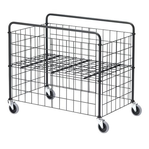 Chariot grillagé pliable - Capacité 100 kg Chariot grillagé pliable - Capacité 100 kg