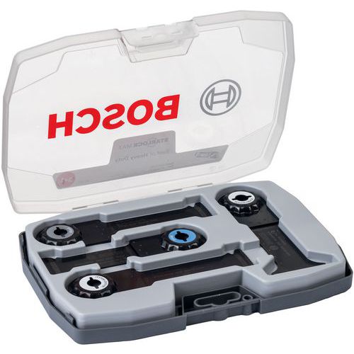 Best Of Heavy Duty 4-dlg starlock Multitool zaagbladen set - Bosch