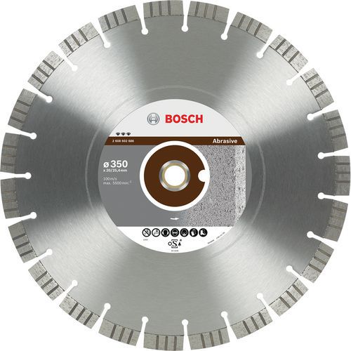 Diamantdoorslijpschijf Abrasive, Ø: 30 cm, Model: BEST FOR ABRASIVE
