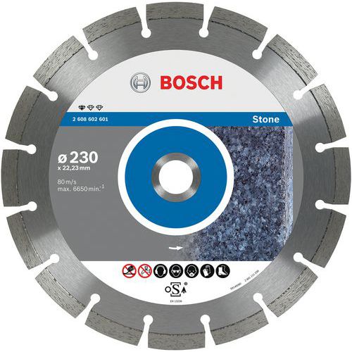 Diamantdoorslijpschijf Stone 300 x 22,23 x 3,1 x 10 mm - Bosch