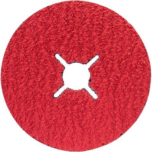 Fiberschuurschijf R780 Metal + Inox, Boorgat Ø: 22.23 mm, Ø: 18 cm, Gebruik: Afwerken, Voor materiaal: Metaal