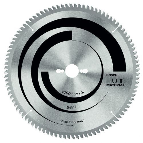 Lame de scie circulaire multi-matériaux 300 30 3,2 mm, 96