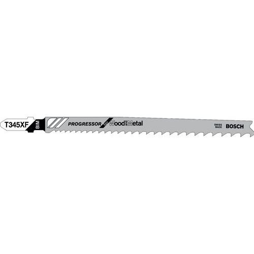 Decoupeerzaagblad PRO Multi Material thick and thin T345XF - Bosch