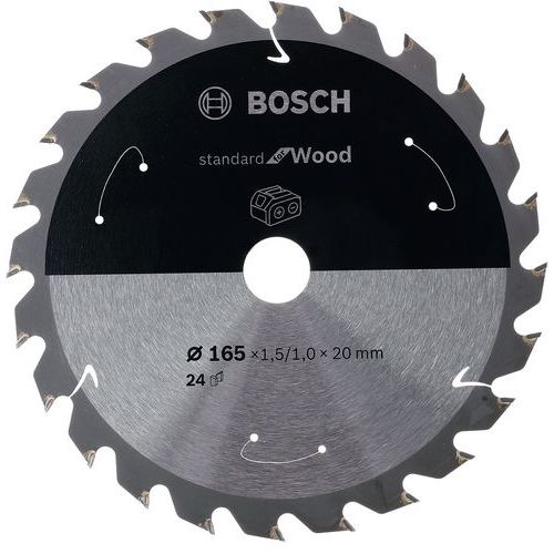 Cirkelzaagblad voor accuzagen, Asgat Ø: 30 mm, Ø: 21 cm, Aantal tanden: 48, Materiaal: Staal